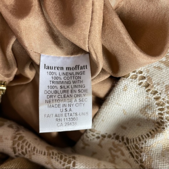 Anthro Lauren Moffatt Gilded Hive mini skirt 4 - Picture 7 of 7